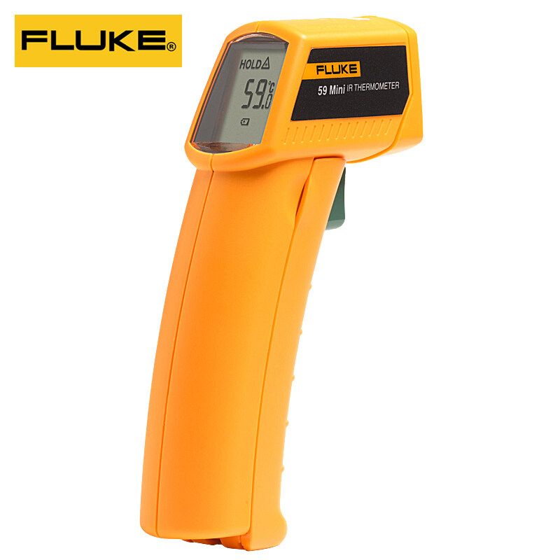 FLUKE Fluke F59 Fully Automatic High Precision Laser Handheld Portable Home Infrared Thermometer Temperature Gun