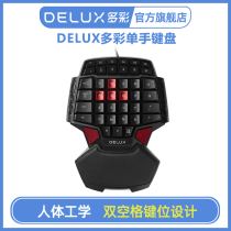 Colorful mechanical keyboard green axis cherry tea axis keyboard mouse set E-sports game laptop desktop Universal