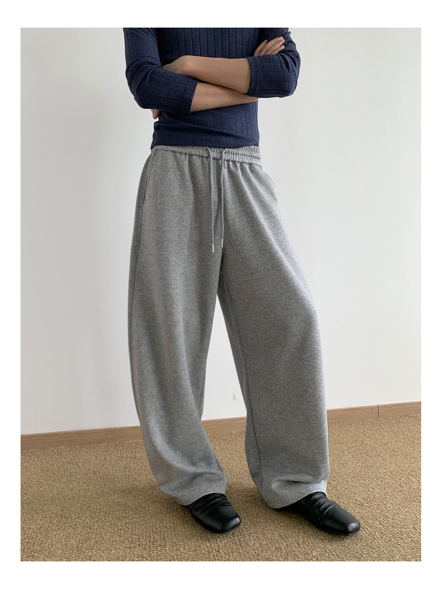 MION Heavyweight Wide-Leg Sweatpants
