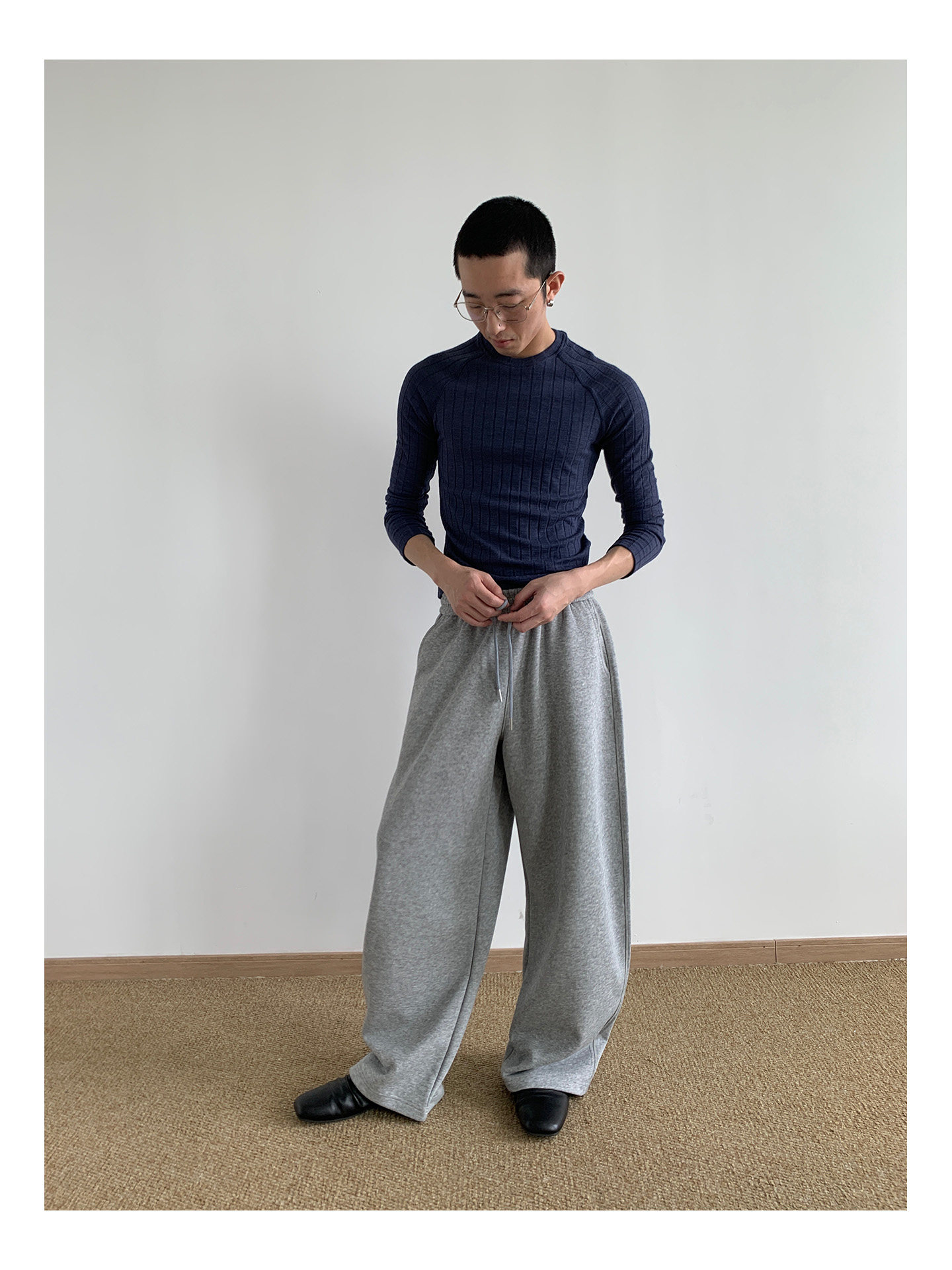 MION Heavyweight Wide-Leg Sweatpants