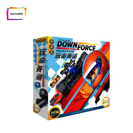 (Fingertip Board Game) DOWNFORCE Genuine Chinese Racing Bidding Huge Bonus