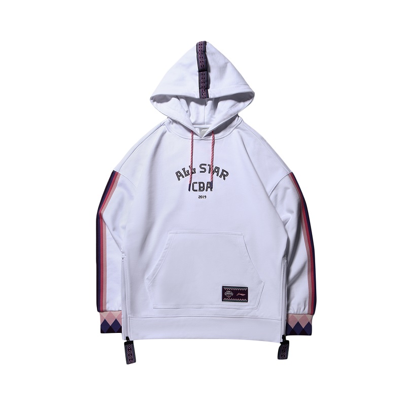 Li Ning 2019 CBA All-Star Series Áo len All-Star Set AYKP091 AWDP345 - Thể thao lông cừu / jumper áo khoác nỉ nữ