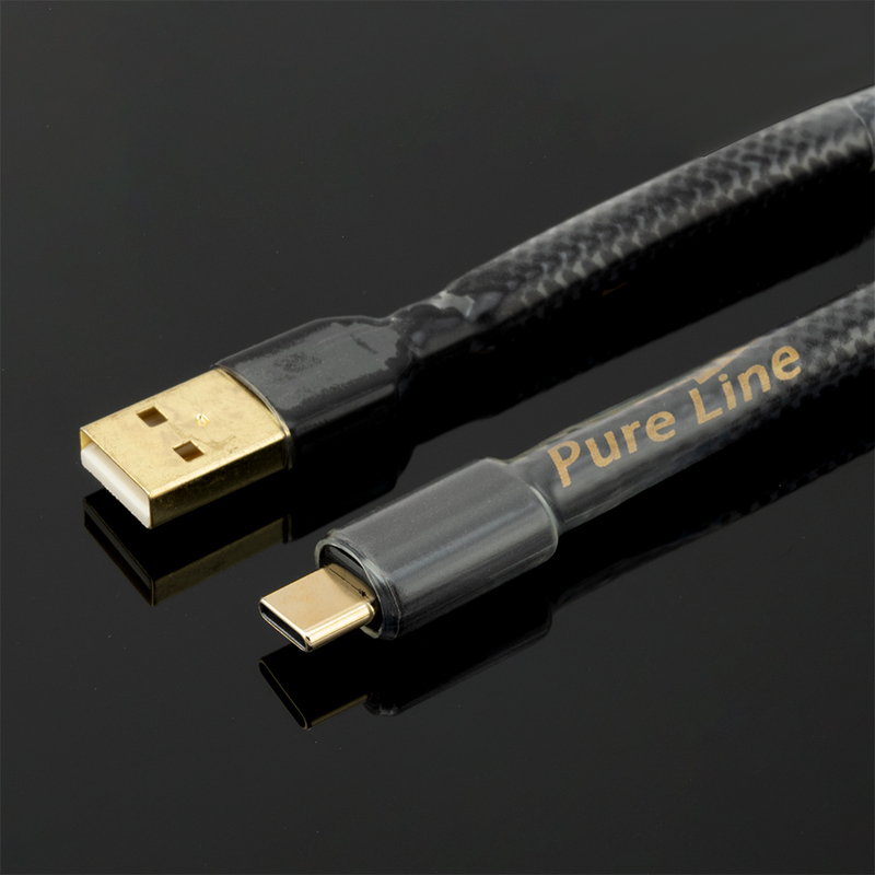 Jianaimi Type-C to USB Data Decoding Cable Audiophile-Grade a to C Android Flat Port Hard Drive Tpyec Sound Card