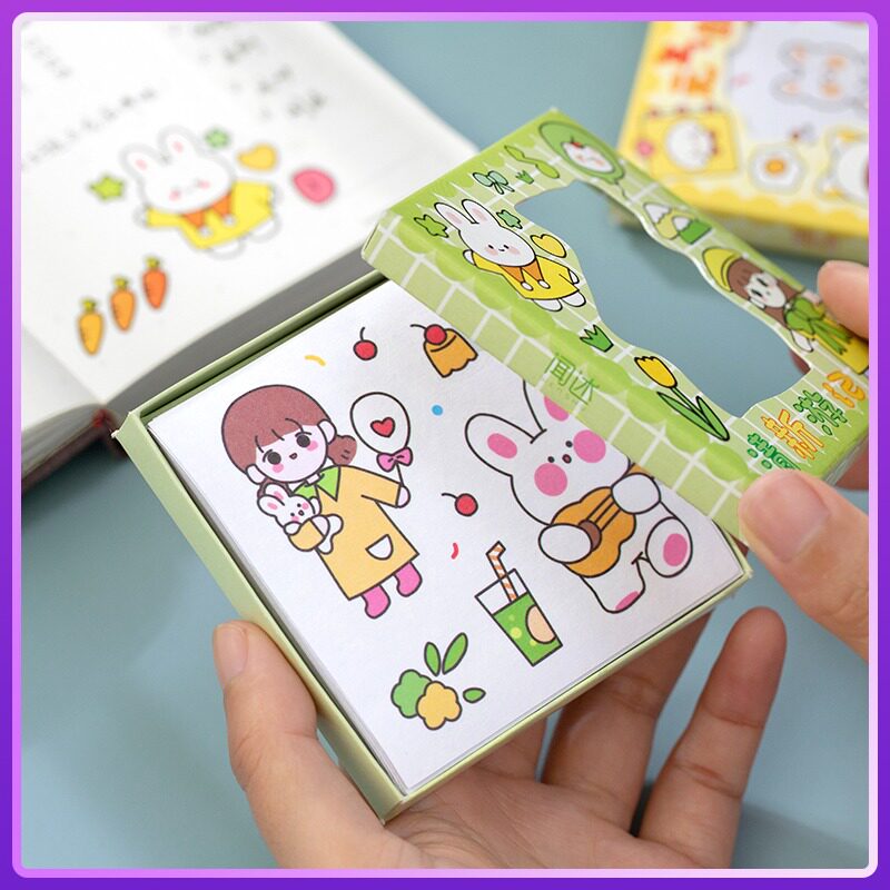 There are control cute characters boxed stickers 20 soft nursery rhymes cartoon fresh hand account collage decorative stickers