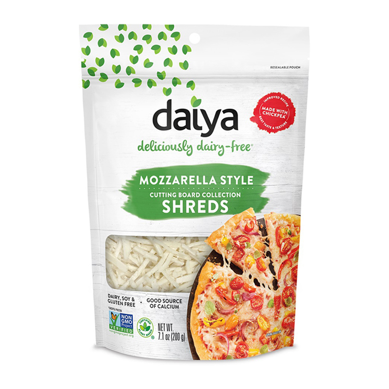 Imported Daiya vegan gluten-free custard mozzarella buffalo cheese shreds