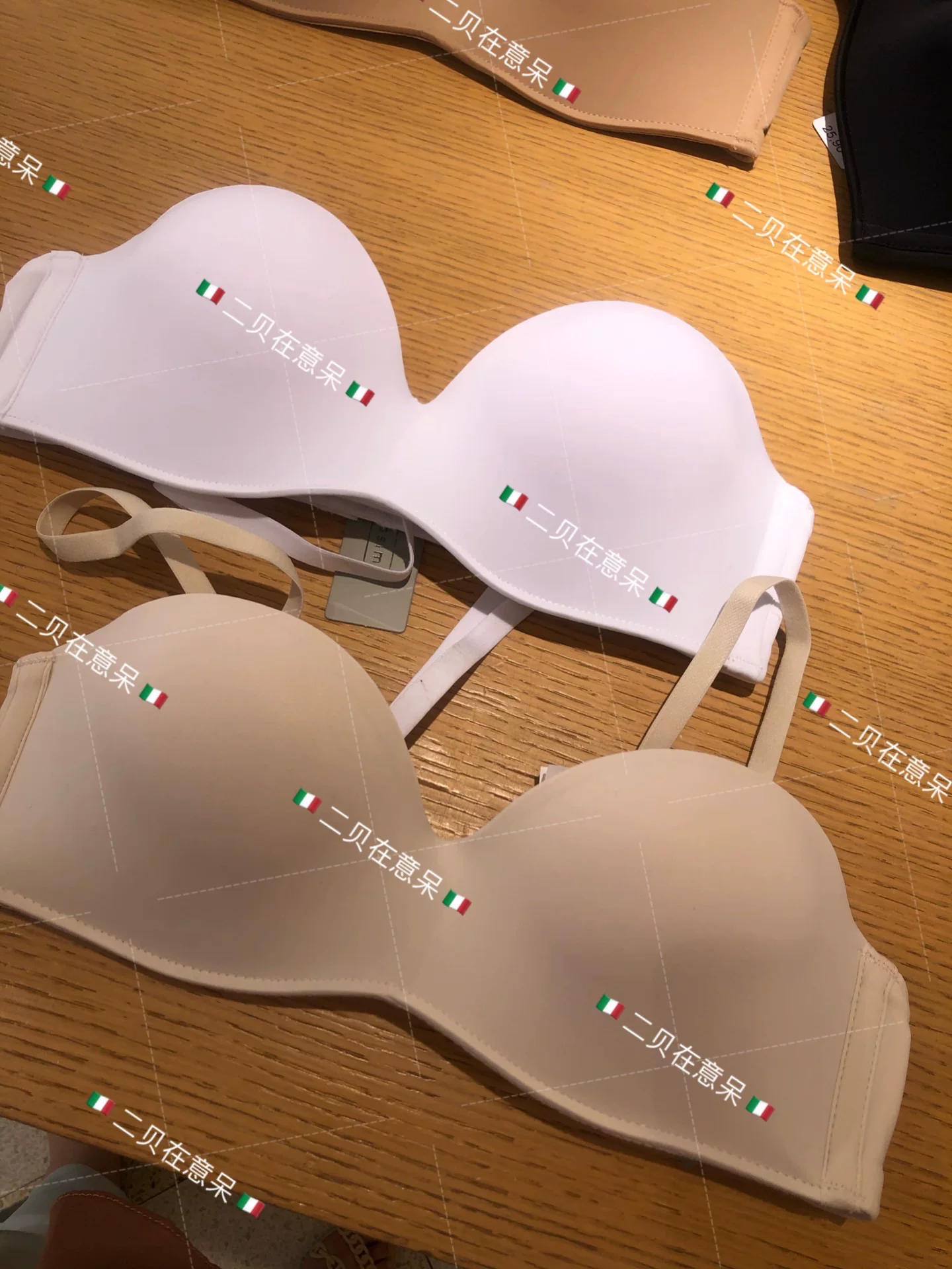 [Эрбаи заботится] Легкая доска Intimissimi, ремень на плечо можно снять, с толстой тубой на бюстьях RIF50/49G