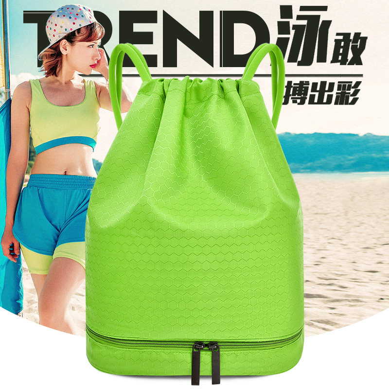 New dry and wet separation swimming bag shoulder bag pumping bag sports backpack large collection bag waterproof bag male fitness pack