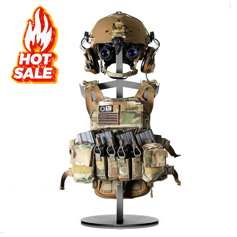 Foyoto New Product Bz002 Metal Iron Display Rack Equipment Display Rack Tactical Vest Helmet Rack Foyoto New Product Bz002 Metal Iron Display Rack Equipment Display Rack Tactical Vest Helmet Rack