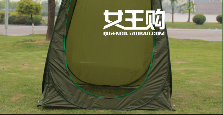 Lều tắm trong nhà ngoài trời dày ấm tắm bao gồm tài khoản tắm thay đổi nhà vệ sinh di động câu cá cắm trại miễn phí - Lều / mái hiên / phụ kiện lều dây buộc lều