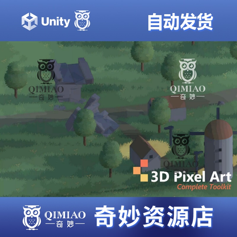 Unity Critter 3D Pixel Art Toolkit Asset Bundle 1.0.2 Pixel Pack