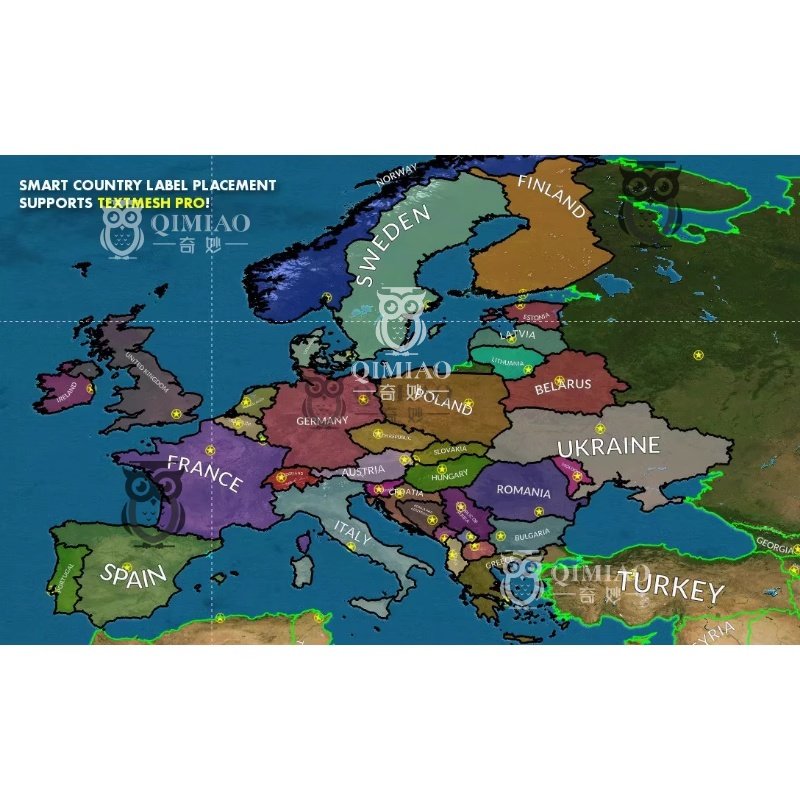 Steam游戏推荐之Unity World Map Strategy Kit 2_steam游戏_淘宝游戏网