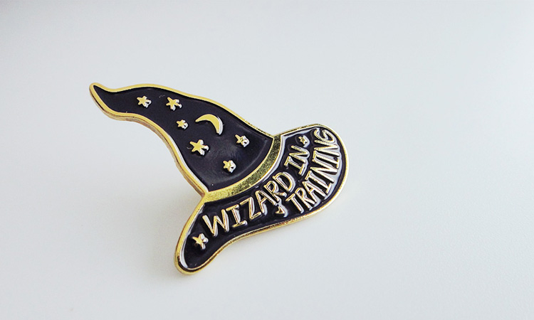 Harry Potter Flag Wizards Xingyue Crystal Ball Train Logo Magic Trâm - Trâm cài hoa cài áo đẹp