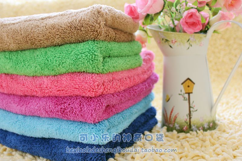 Multi - purpose coral - wool rag floor cloth wipe wipe wipe , soft water absorption without hair double layer thickening