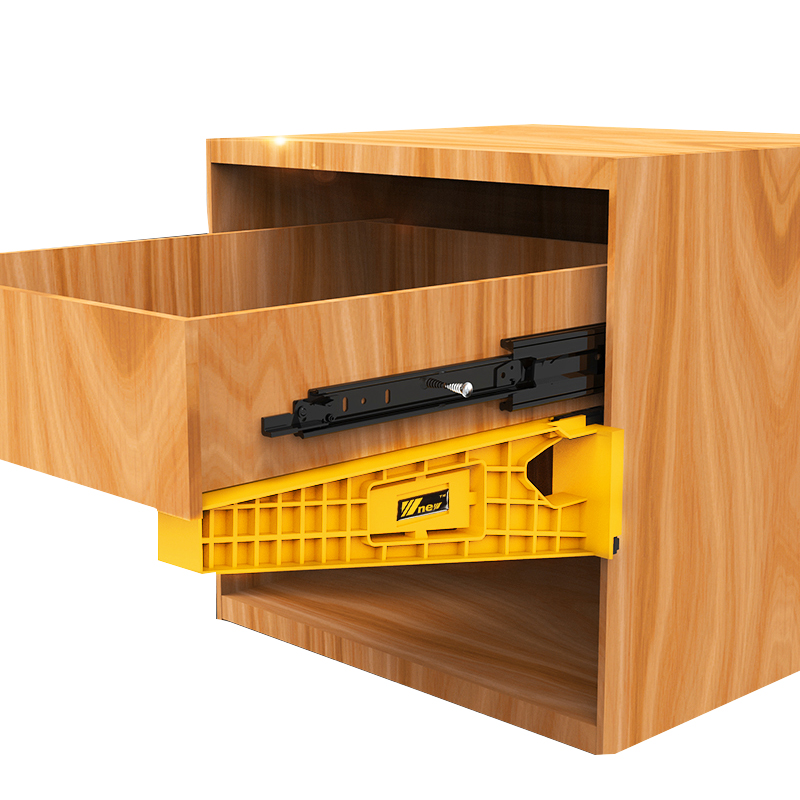 Drawer mounting auxiliary piece rail mounting tool clamping tool woodworking tool DIY