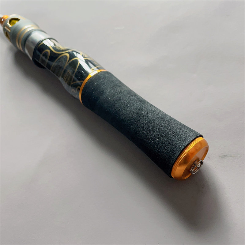 Ice удочкой 船鹰冰钓竿 冬钓鱼杆软调筏竿玻纤扁梢圆梢 超短船筏鱼竿