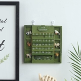 Креативный деревянный календарь, ретро украшение