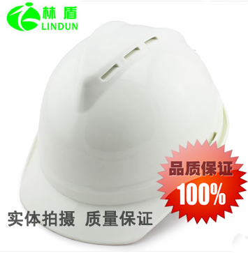 林盾ABS安全帽劳保工地施工领导监理建筑工程电力安全头盔印字