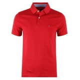 Tommy hilfiger, футболка polo, короткий рукав, облегающий крой