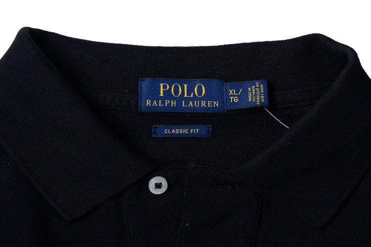 Mỹ thư trực tiếp Polo Ralph Lauren Ralph Lauren nam phiên bản tiêu chuẩn cổ điển của bông ngắn tay áo Polo