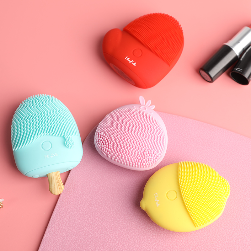 Round round beauty German Blingbelle Belle facial cleanser play fun version small lemon Bell pore cleaner