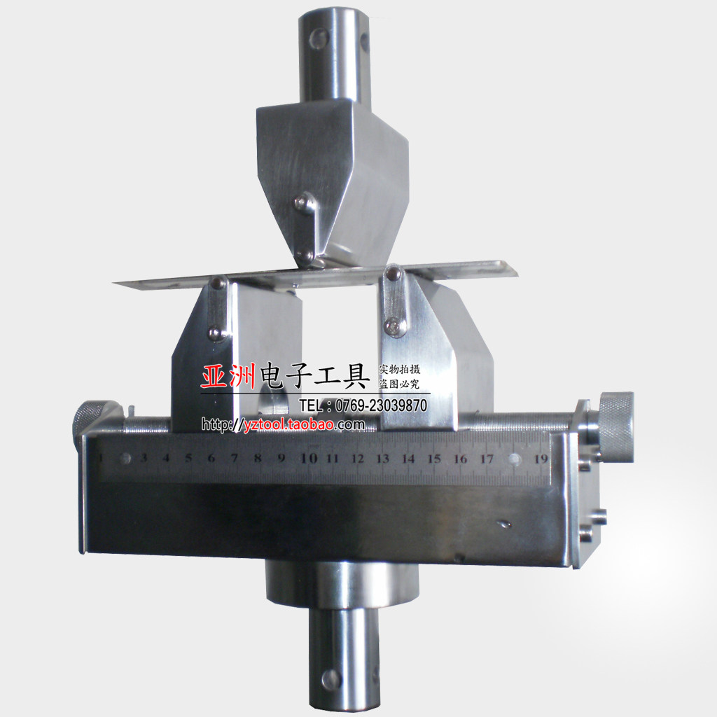 Electric universal testing machine special three-point bending clamp small three-point bending clamp three-point pressure resistant clamp