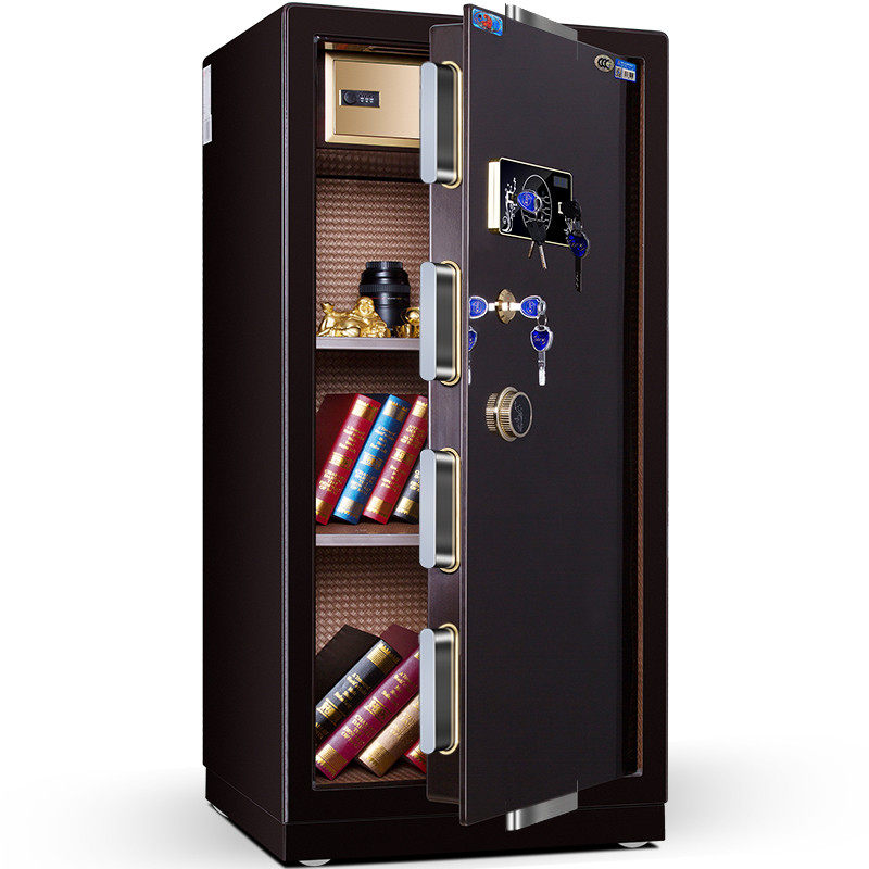 Safe box office 3C certification anti-theft anti-prying large 100cm jewelry cabinet gun cabinet vault clip million