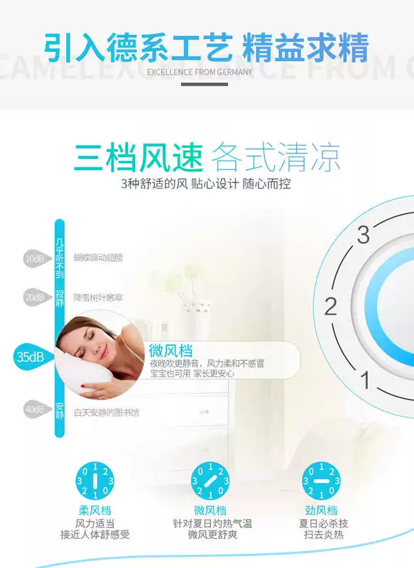Quạt điện lạc đà hộ gia đình nhỏ may mắn quạt trang trang quạt ký túc xá nhỏ bàn fan hâm mộ im lặng sinh viên văn phòng - Quạt điện