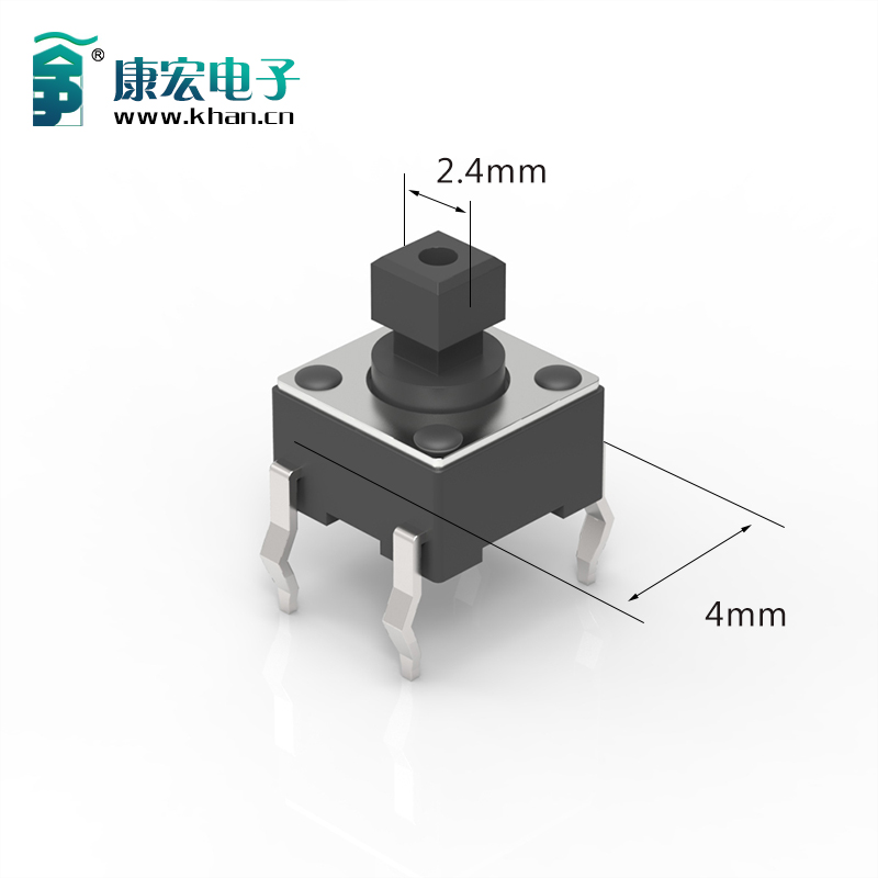 Tap switch 6X6X7 6*6*7 3 square heads 2 4*2 4 Import reed button switches Hot sell