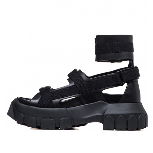 Высокие летние сандалии подходит для мужчин и женщин, высокая универсальная модная пляжная обувь на платформе, коллекция 2022