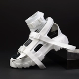 Высокие летние сандалии подходит для мужчин и женщин, высокая универсальная модная пляжная обувь на платформе, коллекция 2022