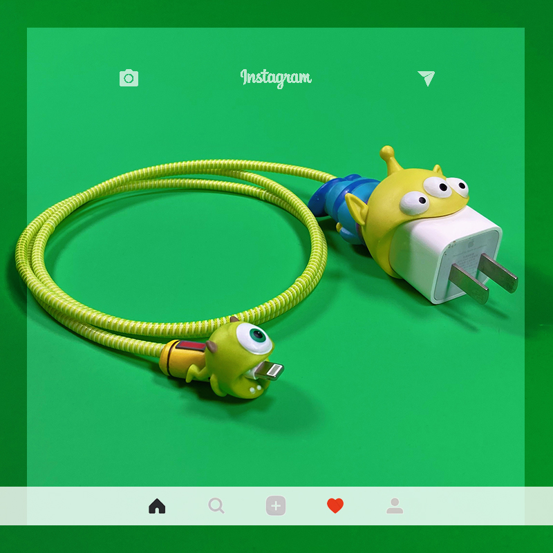 Apple special 11 data line protective sheath bites a phone charger head protective rope wound headphones anti-snapping