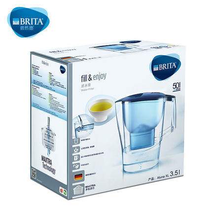 BRITA BRITA Filter kettle for household purifier Aluna 3 liters blue spot