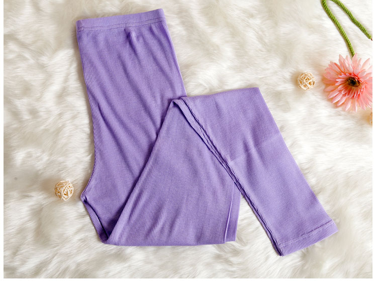 Xuất khẩu lụa nặng cotton lụa lụa đan quần dâu lụa quần ấm xà cạp quần len quần cotton