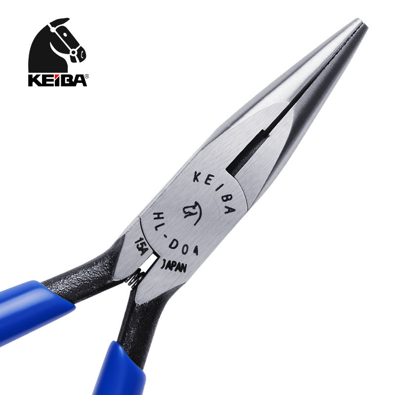 Original Japanese horse brand miniature beak pliers HL-D04 toothless electronic pliers HL-D14 mini beak pliers