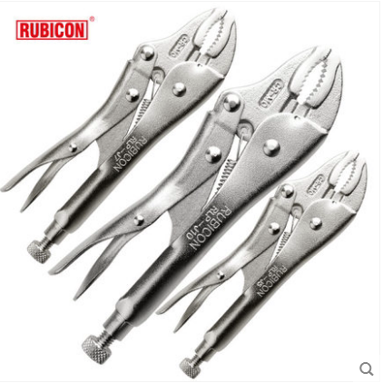 Japan RUBICON Robin Hood vigorously fitter clamping pliers 10 inch round mouth fixed RLP-J5 RLP-J5 J7 J10 J10