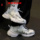 Кроссовки для бега Nike/Nike V2K Run серебристо-серые мужские и женские повседневные кроссовки в стиле ретро FD0736-100 mini 2