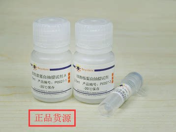 细胞核蛋白与细胞浆蛋白抽提试剂盒  P0027/P0028  碧云天生物