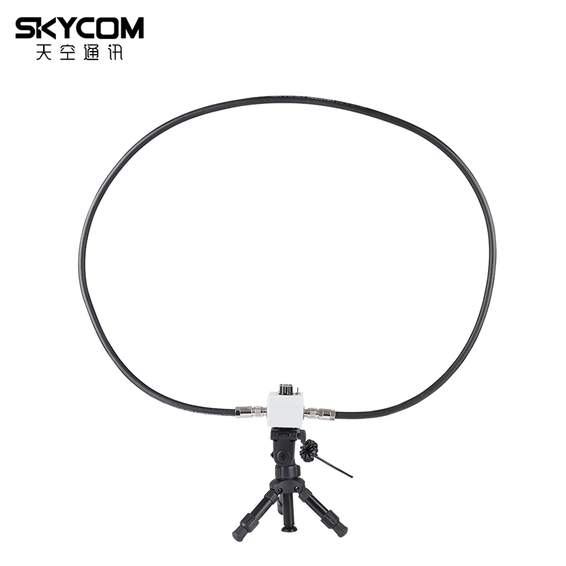 QRP Portable Shortwave Small Ring Antenna Balcony erected FM radio broadcast aviation reception CQHAM