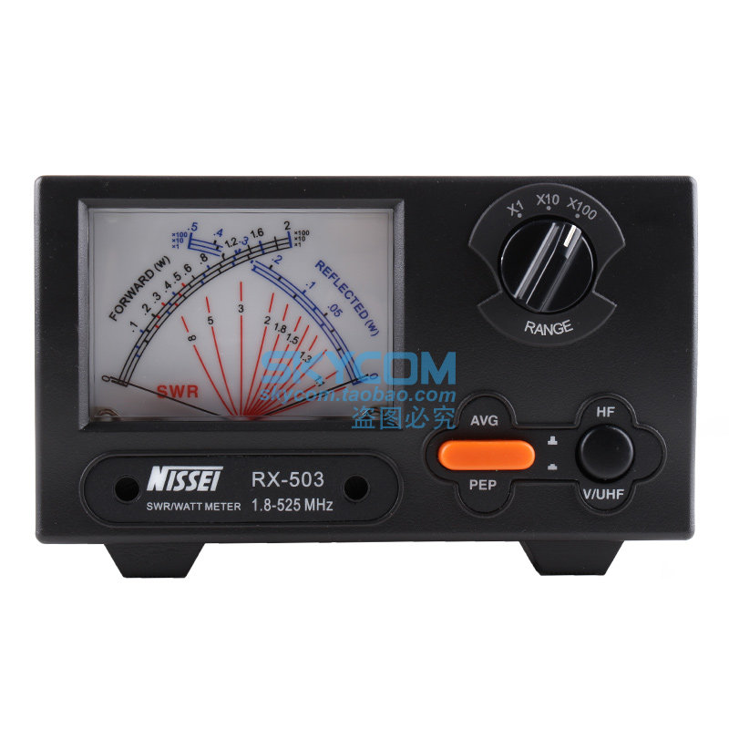 Nisheng NISSEI RX-503 Standing Wave Table Short Wave UV Power Meter SWR Table RX503 1 8-525Mhz