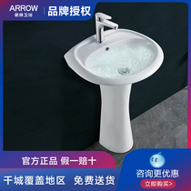 100% Wrigley original AP301 901 column Basin (accept counter inspection)