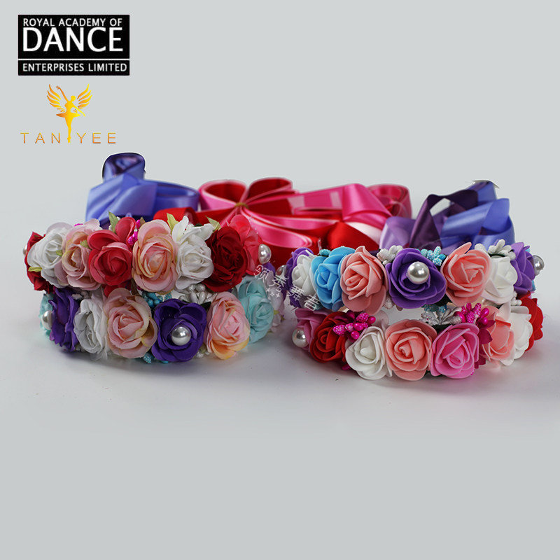 Tianyi Dance Children Ballet King Test Garland Headdress Ballet Dance North Dance Test Prop RAD Hairband