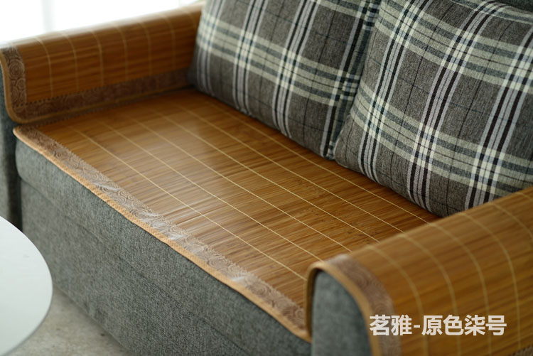 Child đệm sofa đệm mùa hè mat chiếu tre tiểu đoạn mùa hè mát mẻ tre mat tre chaise tùy chỉnh Liangdian trượt - Ghế đệm / đệm Sofa thảm trải ghế sa lông