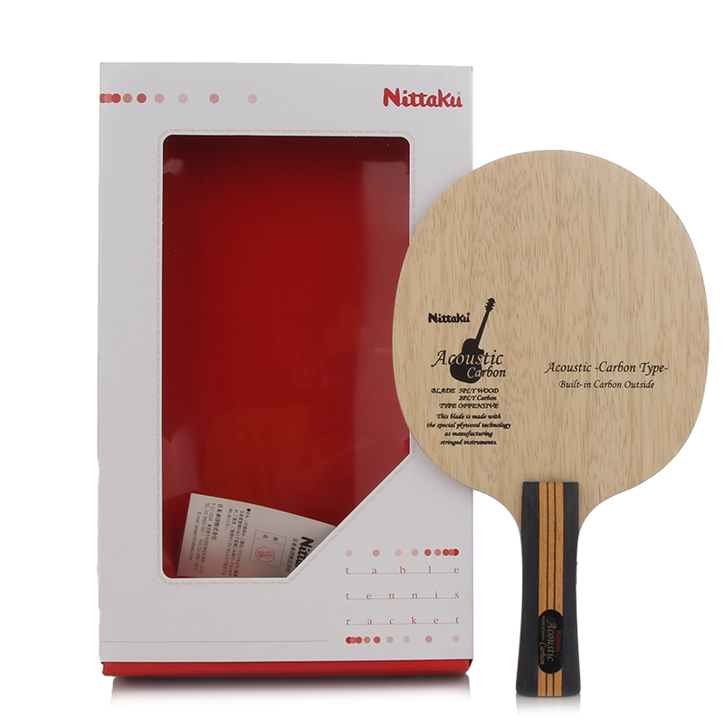Ximen Ping Pong NITTAKU Nitacu Carbon Guitar FL ST Handle CS Straight Carbon Guitar