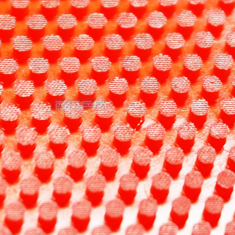 Cured long glue single rubber skin, 0 friction, long glue king, flying dragon, inverted tower shape, durable, concealed, and can compete