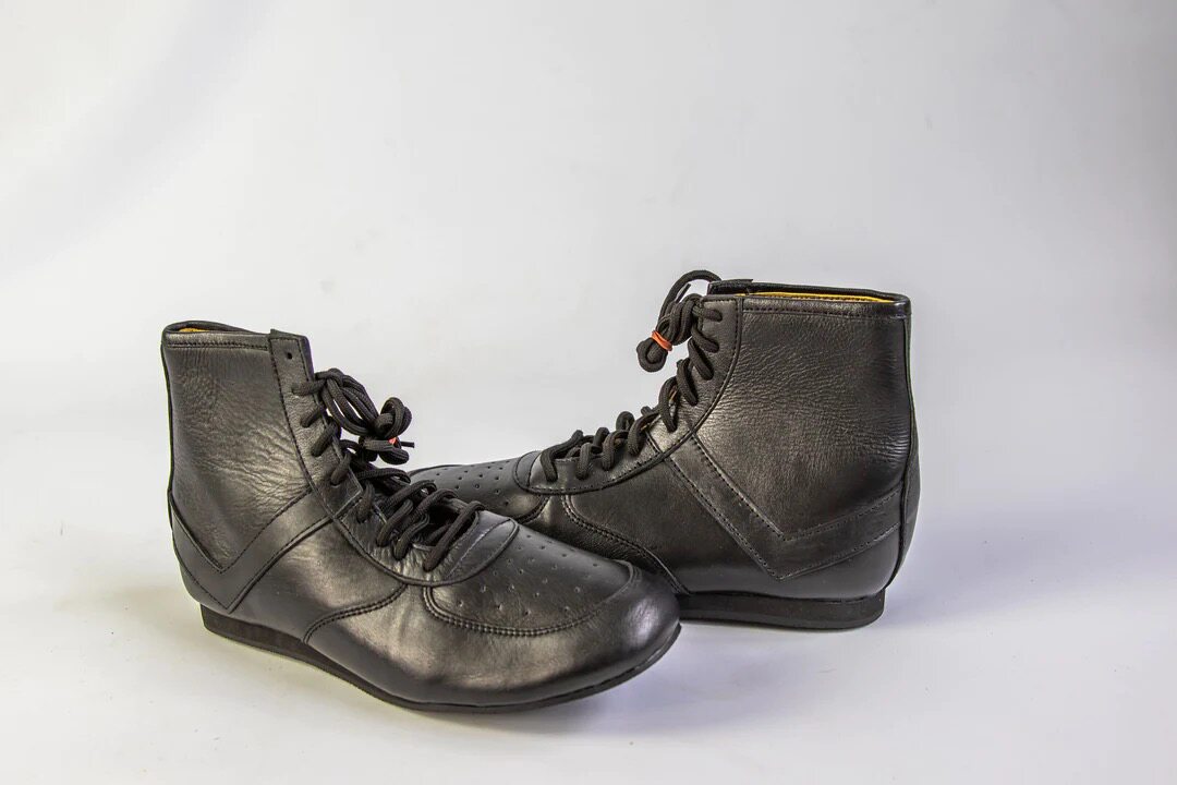 Tyson-inspired boxing shoes are here! these old-school style