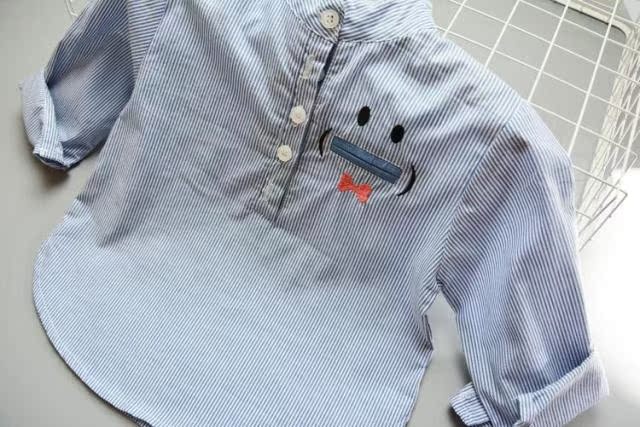 Chemise enfant à manche longue - Ref 2083148 Image 28