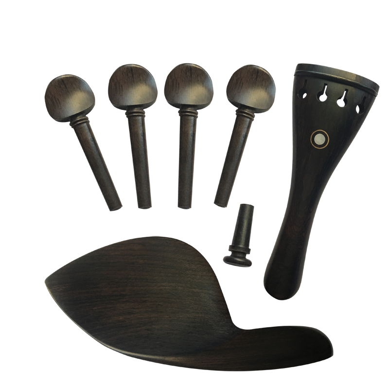 Violin viola cello ebony fisheye string knob handle knob pull string board cheek tail button accessory