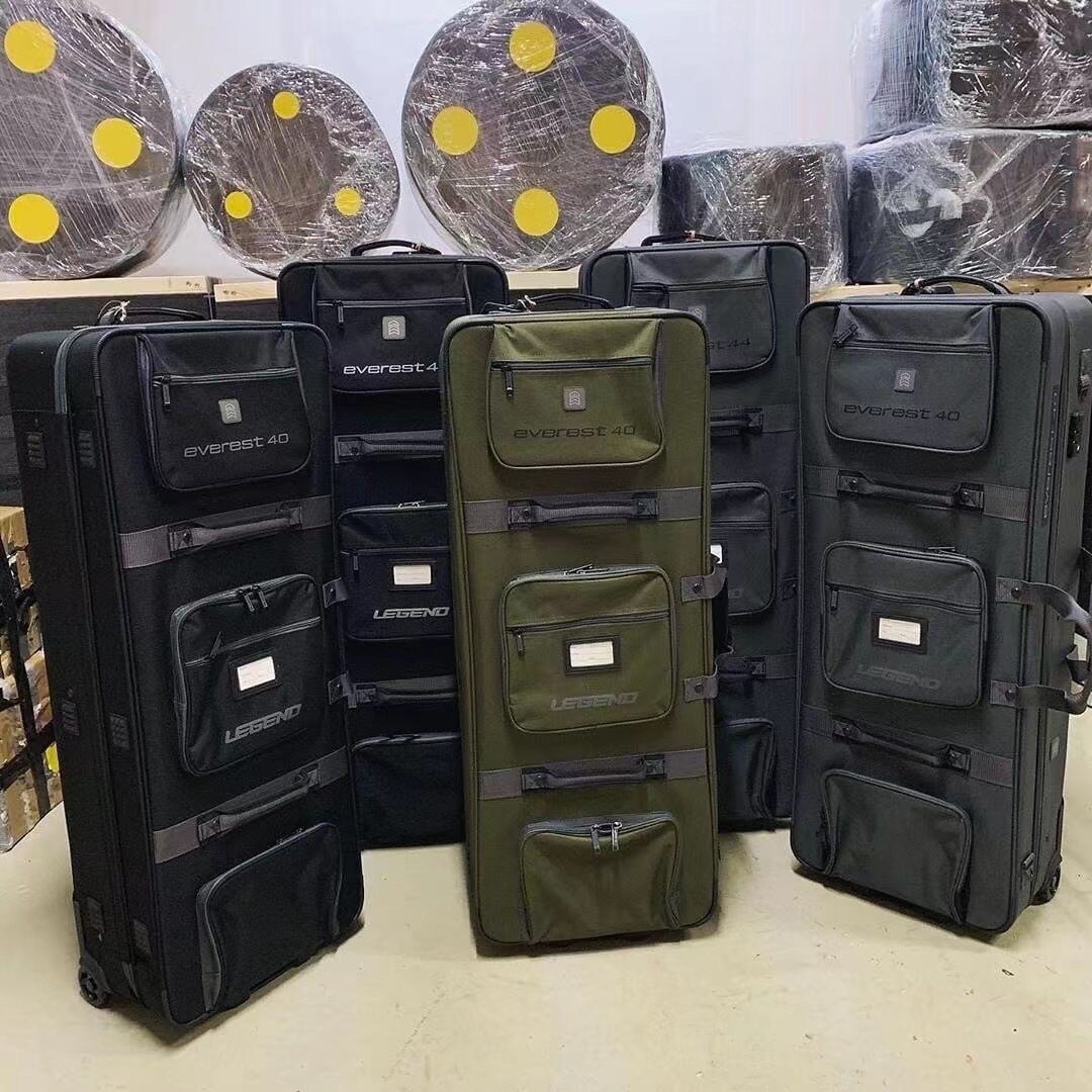 Legendary Bow Box 44 and 40 Compound Bow Bag Legend Everest French Imported Archery Competition with Lock Wheels