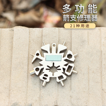 Arrow Multifunction Repaiser Snowflake BOW AND ARROW ACCESSORIES ARROW ACCESSORIES ARROW MATE SCRAPING KNIFE AND ARROW MOUNTING TOOL