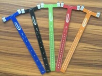 Bow T-ruler adjustment bow T-ruler bow gear ruler alloy T-ruler positioning archtail bow gear ruler